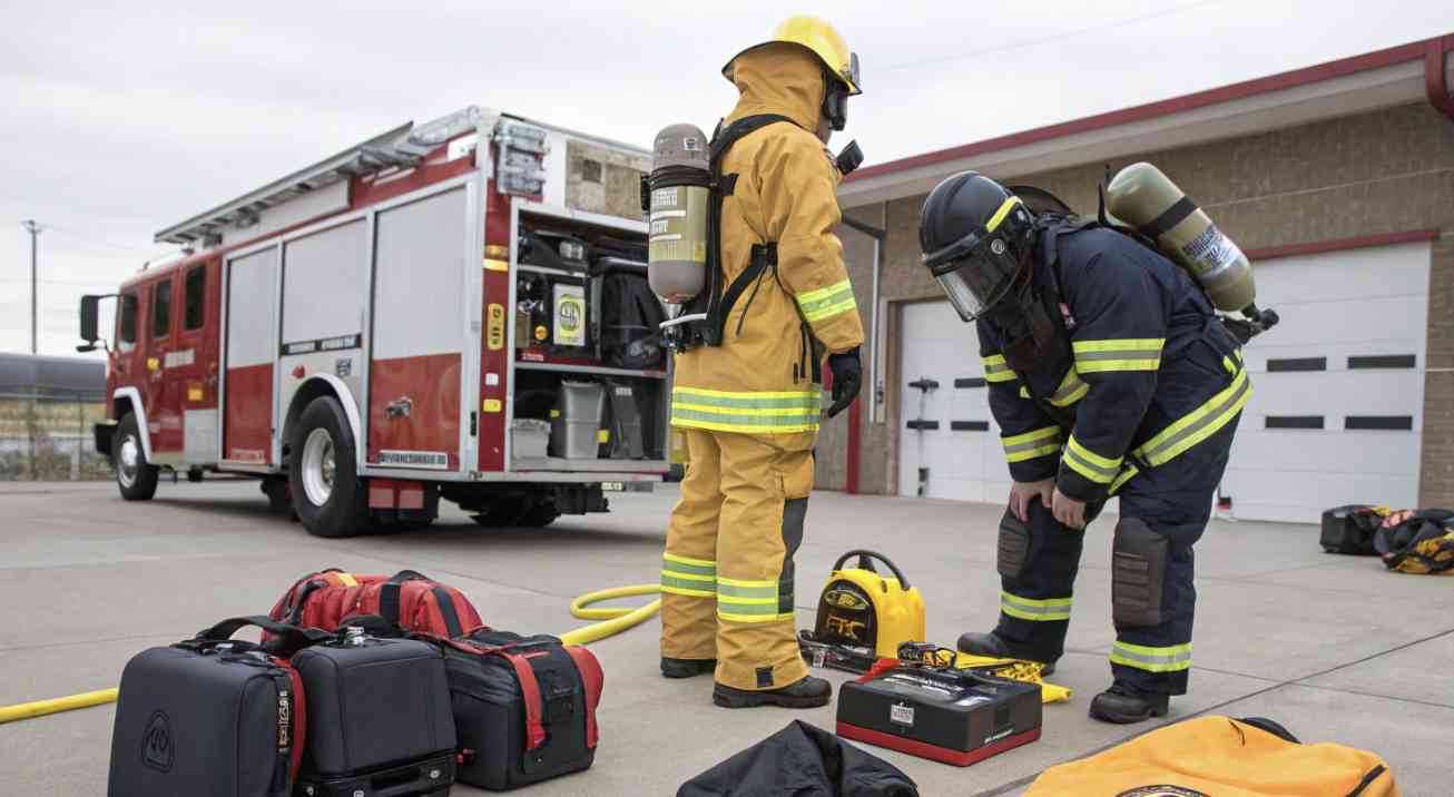 Equipo para bomberos certificado NFPA 1971